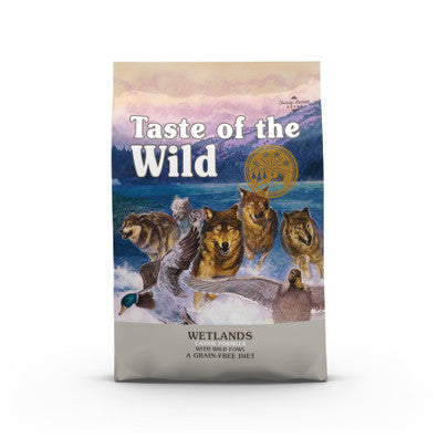 Taste of the Wild Canine Adult Wetlands Quail Duck 12.2kg