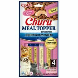 Churu Cat Meal Topper Recipe Tuna and Salmon Puree 56g