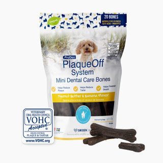 Swedencare PlaqueOff Dental Bones Mini Arándanos 340g