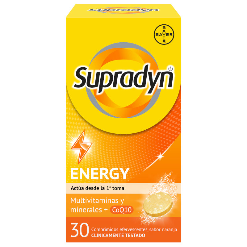 SUPRADYN Energy 30 Comprimidos Efervescentes