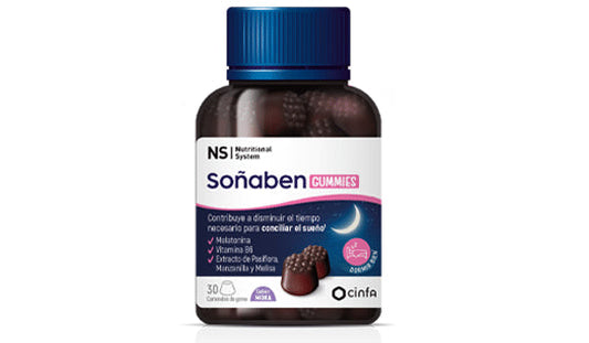 Nutritional System NS Soñaben Gummies Blackberry Flavor 30 units