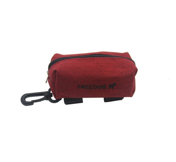Freedog Dispensador de Bolsas Higiene Rojo 1 ud