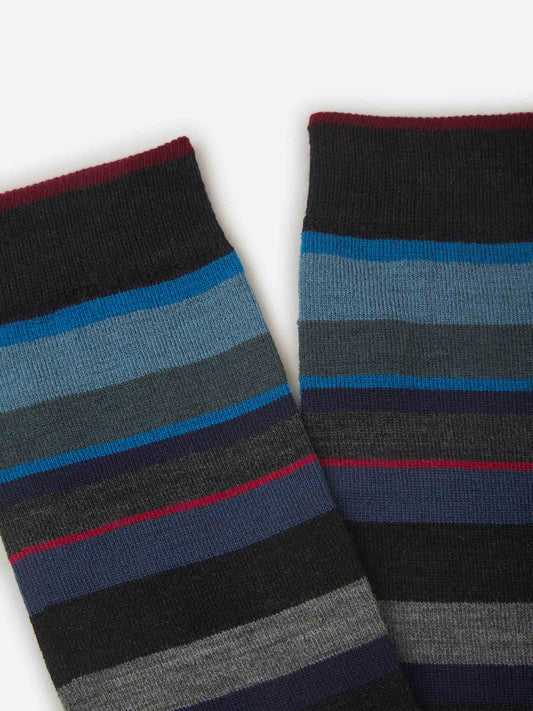 Calcetines Rayas Lana