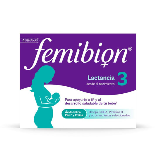 FEMIBION 3 Lactancia 28 Comprimidos + 28 Cápsulas (4 semanas)