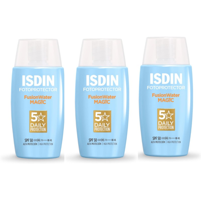 ISDIN Fusion Water Magic SPF 50 3x50ml