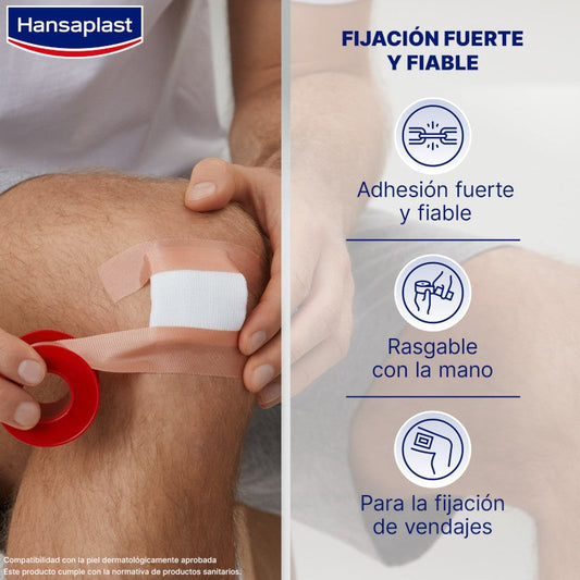 HANSAPLAST Esparadrapo Clásico 5m x 2,5cm