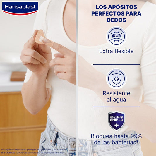 Hansaplast Elastic Apósito para yema de dedos 10 uds