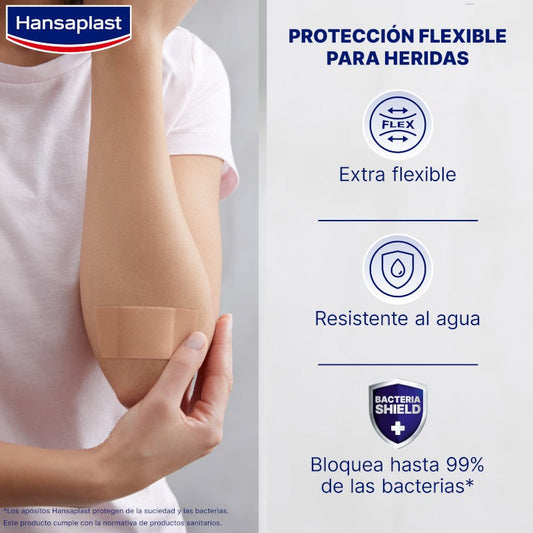 HANSAPLAST Elastic Extra Flexible Tira de 1m x 6cm