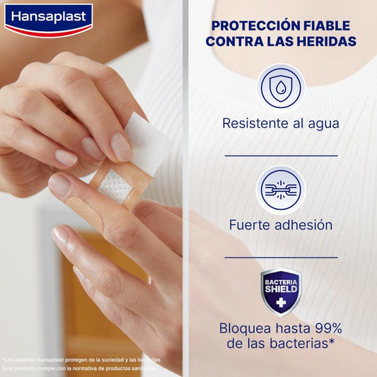 Hansaplast Universal Surtido 4 tamaños 100 apósitos