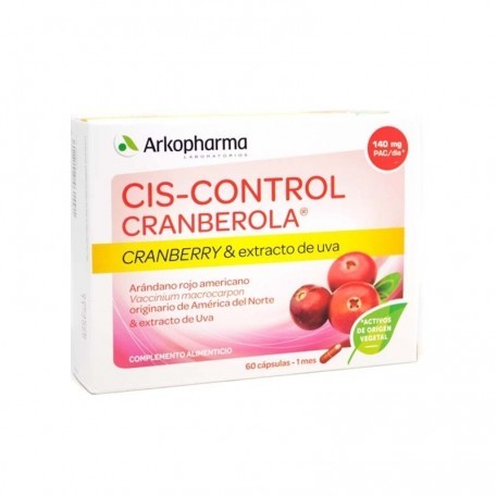 Cis-Control Cranberola 60 Cápsulas