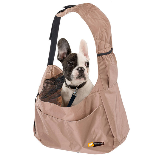 Ferplast Carrier Safari Bolsa de transporte Beige 1 ud