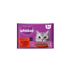 Whiskas Selection Birds Wet Food for Adult Cats 85g