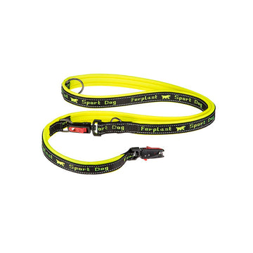 Ferplast Correa Sport Matic GA15 Correa de Entrenamiento Amarilla 0.17kg