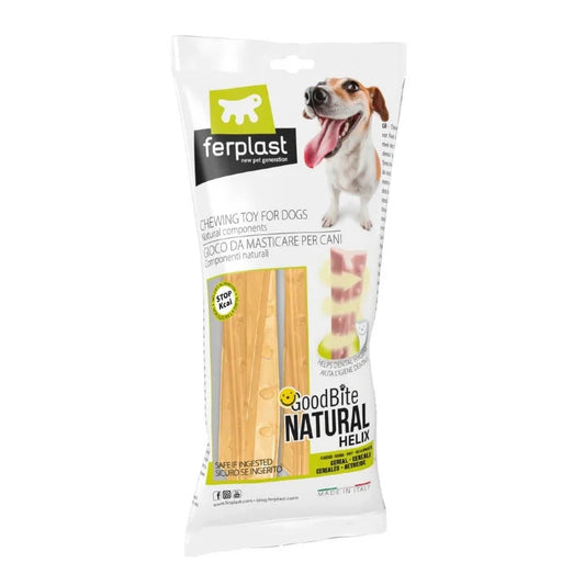 Ferplast Snack Goodbite Natural Helix M Juguete Masticable Beige 2 uds