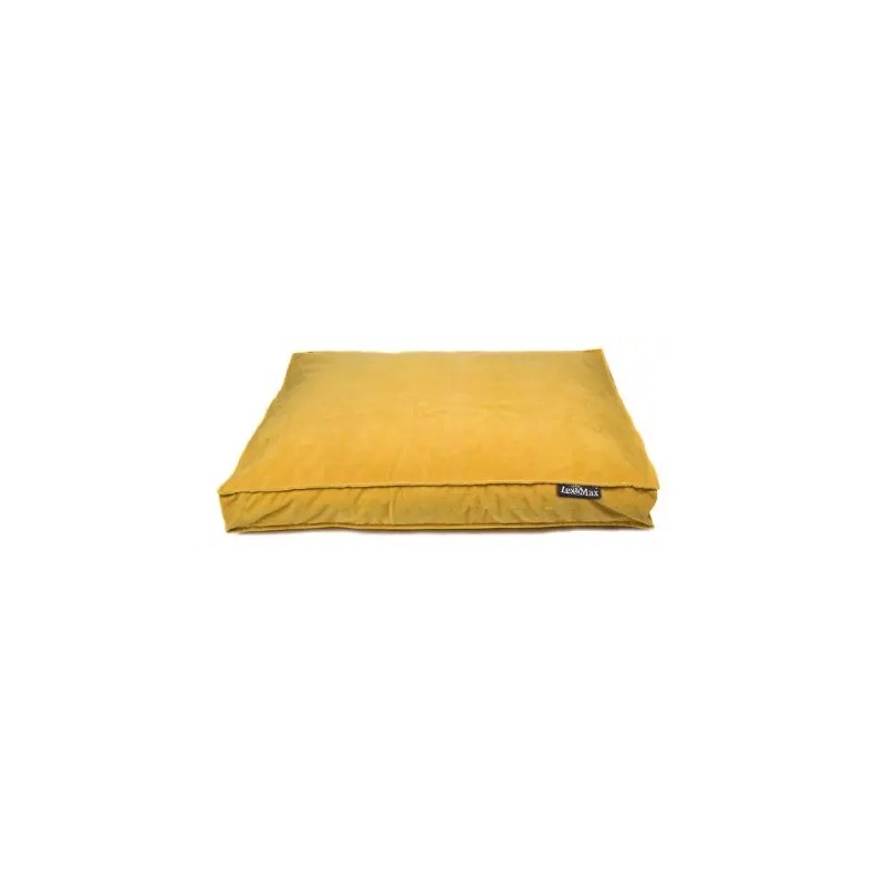 Lex&amp;Max Royal Velvet Boxbed Cover Honey Yellow 120x80cm