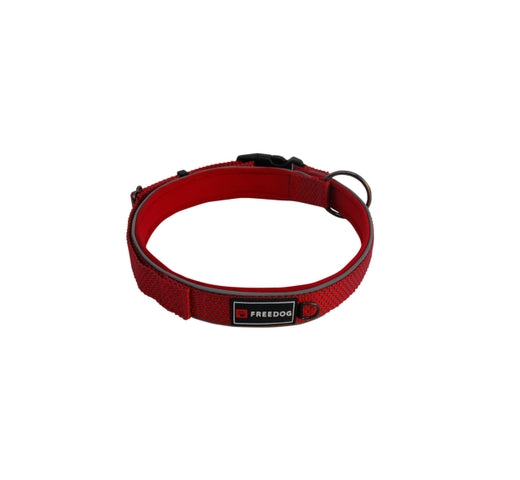 Freedog Extreme Collar Nylon Rojo 35-51cm
