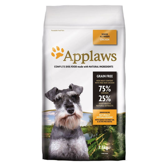 Applaws Dog Dry Senior Pollo Saco 7.5kg