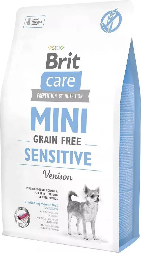 Brit Care Mini Venado Alimento Sólido Hipoalergénico 2Kg
