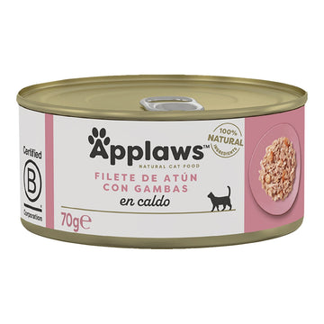 Applaws Cat Tuna and Prawns Wet Food 24 cans 70g