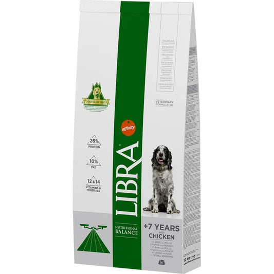 Affinity Libra Canine Senior Pienso Seco Pollo 12Kg