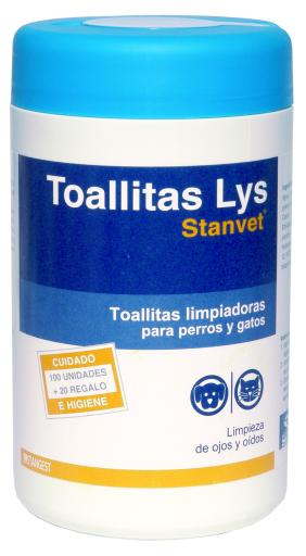 Stangest LYS Toallitas Higiénicas para Mascotas 120 unidades