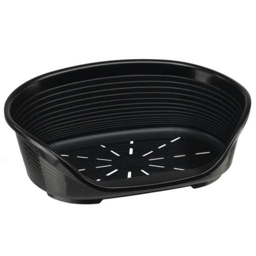 Ferplast Siesta Deluxe 12 Cesta Plástica Negra 5Kg