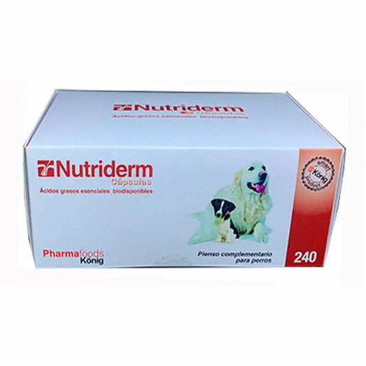 Konig Nutriderm Cápsulas Suplemento Alimenticio 240ud