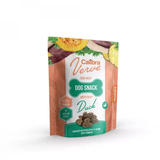 Calibra Verve Snack Semihúmedo Pato Fresco 150g