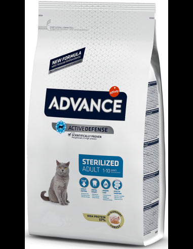 Affinity Advance Feline Adult Sterilized Pavo Pienso Seco 1,5Kg
