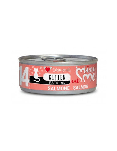Disugual Mini-Me Salmon Kitten Pate 12x85g
