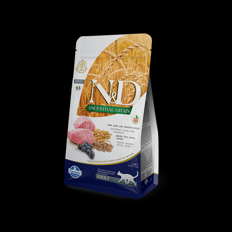 Farmina N&amp;D Ancestral Grain Dry Cat Lamb 5Kg