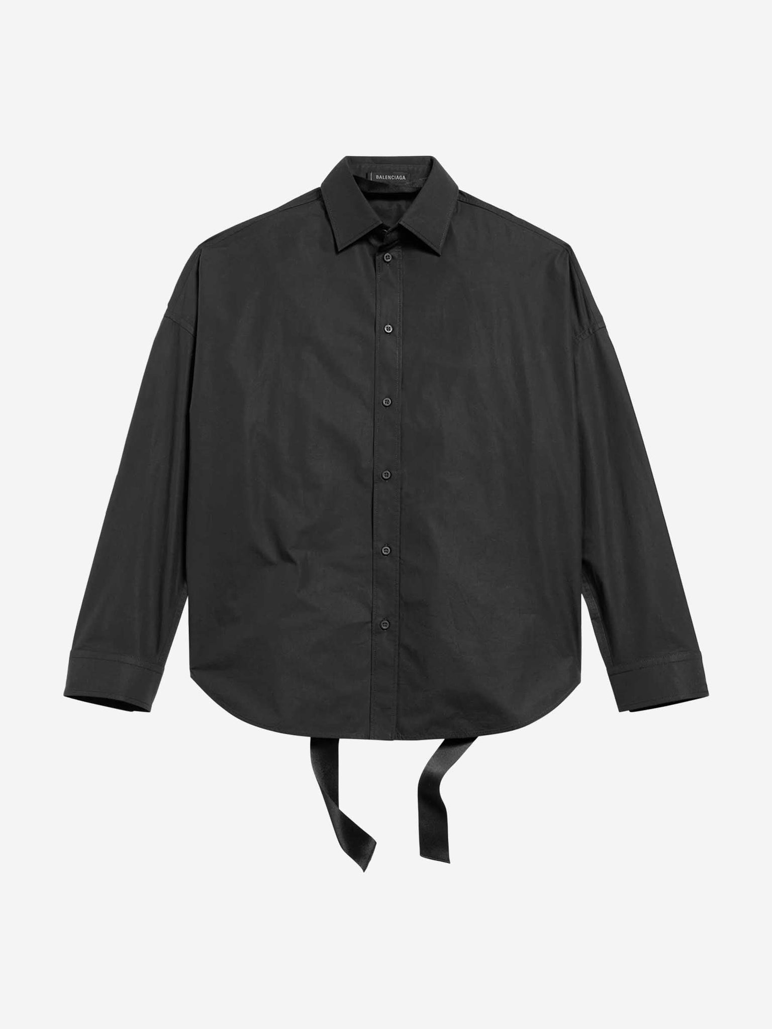 Camisa Cordones Algodón