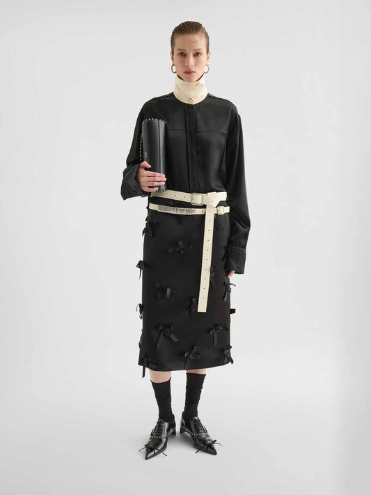 Camisa Satinada Fluida