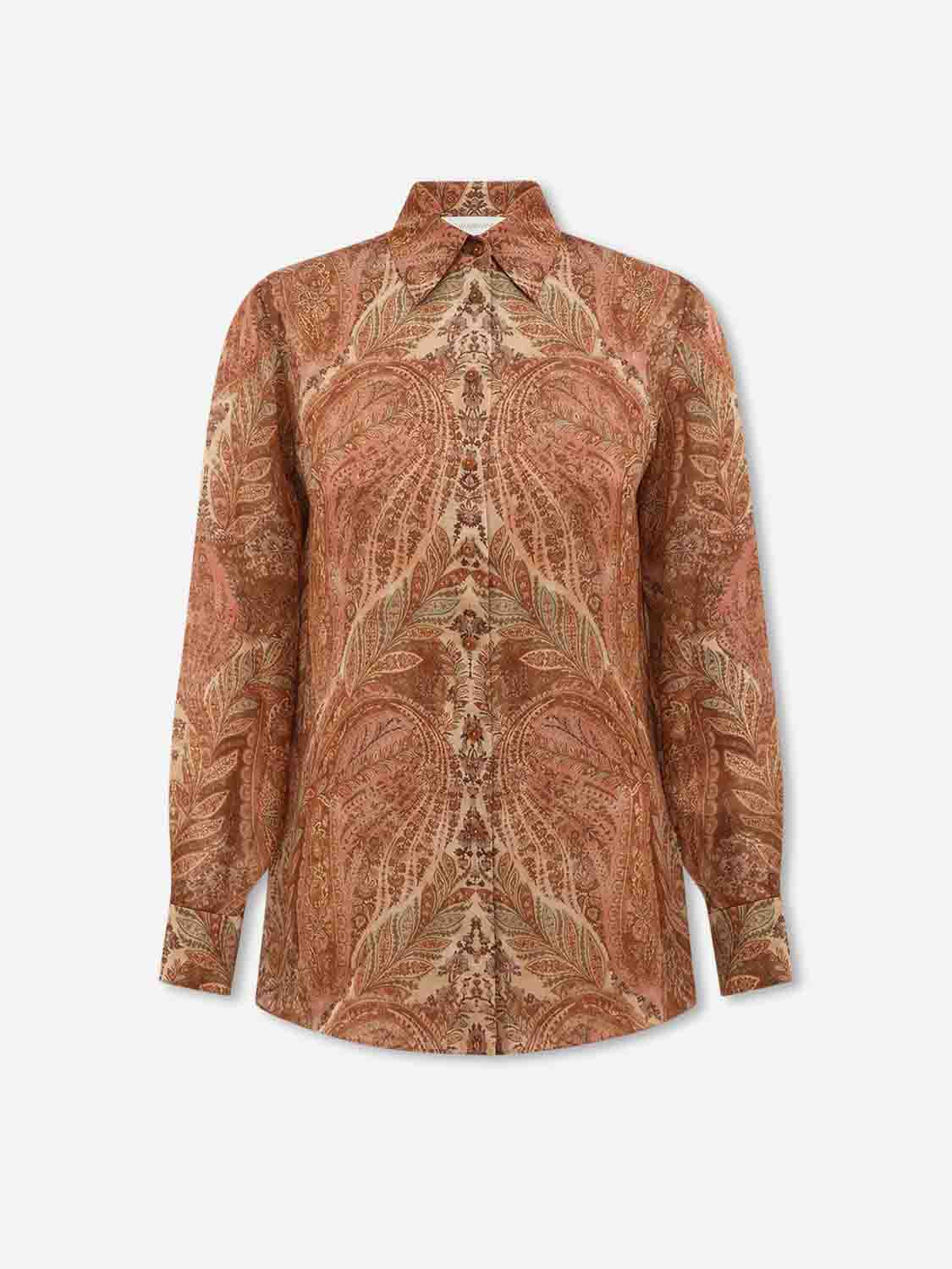 Blusa Seda Paisley