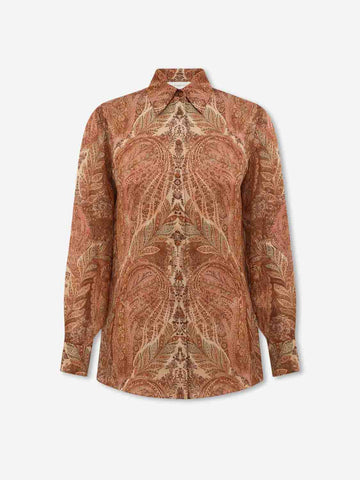 Blusa Seda Paisley