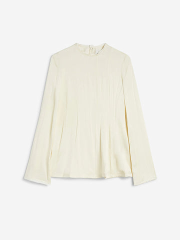 Blusa Fluida Manga Larga