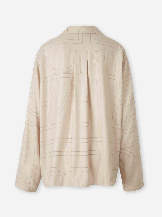 Blusa Pespuntes Monograma