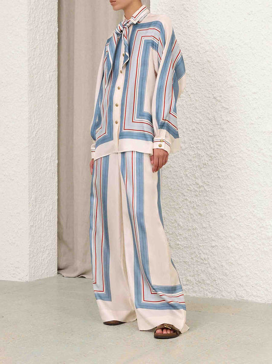 Camisa Estampada Pañuelo