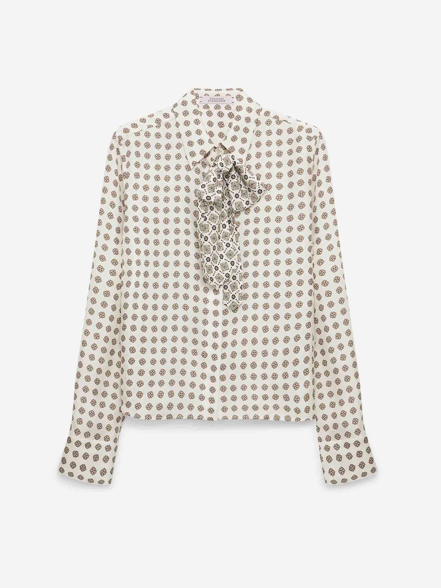 Blusa Seda Estampada