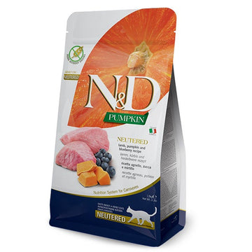 Farmina N&D Pumpkin Comida Seca para Gatos Adultos Neutros 5Kg