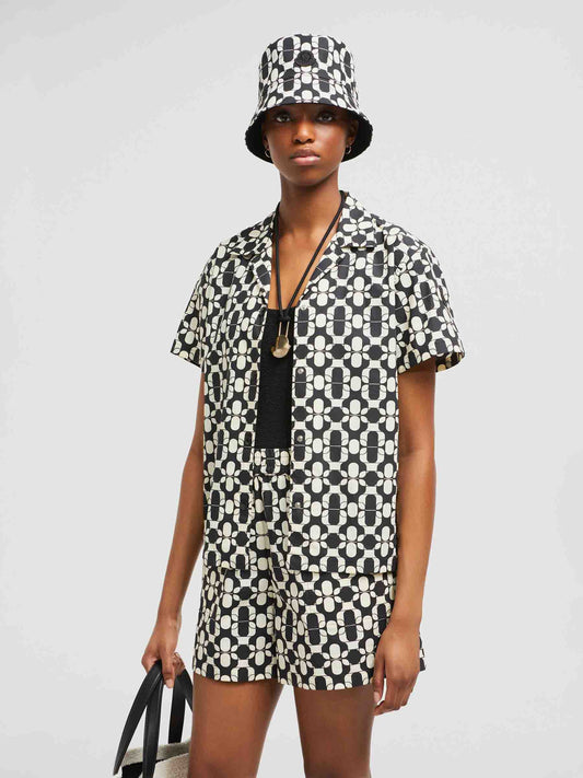 Camisa Estampado Algodón