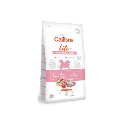 Calibra Dog Life Junior Small Breed Frango Piensos Seco 1.5kg