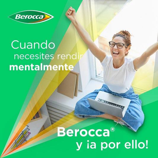 BEROCCA Performance Naranja TRIPLO 3x30 Comprimidos Efervescentes