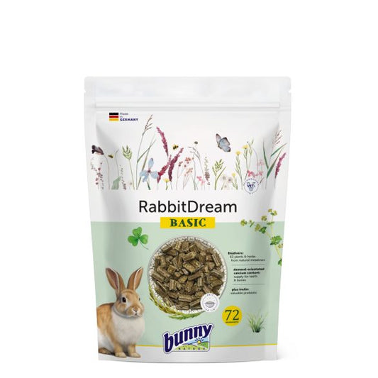 Bunny Alimento Sueño Básico para Conejos Enanos 600g