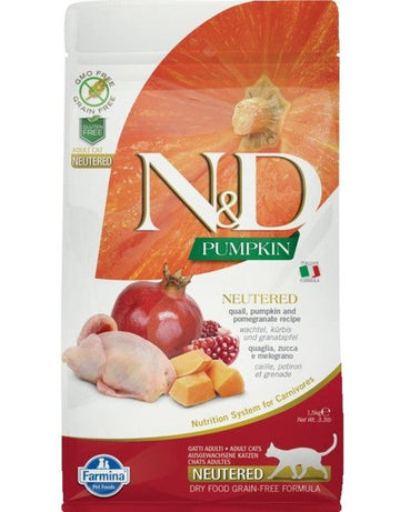 Farmina N&D Cat Pumpkin Neutered Alimento Seco 5Kg