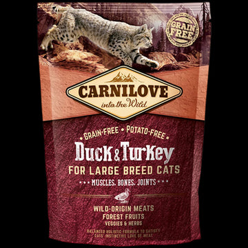 Carnilove Feline Adult Large Pato Pavo 6Kg