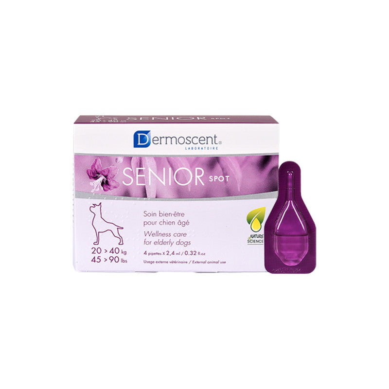 Dermoscent Senior Spot Tratamiento Tópico para Perros 4 pipetas