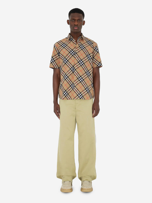 Camisa Motivo Cuadros