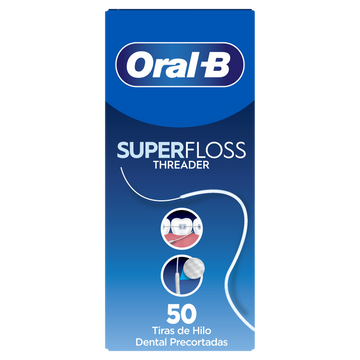 ORAL-B Superfloss Seda Dental Sin Cera 50 Hebras