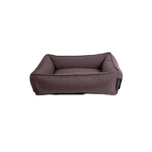Lex&amp;Max Paris Brown Dog Bed 90x70cm 4.25kg